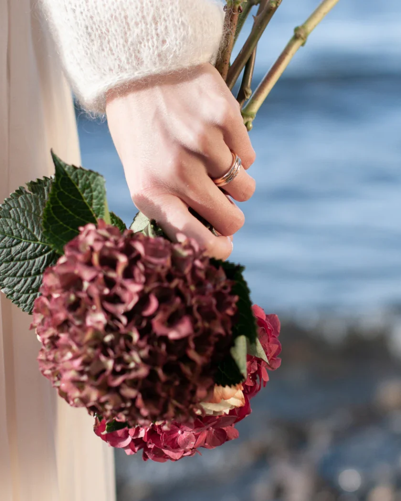 Enkel förlovningsring