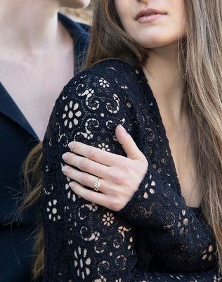 Diamantring med Lab Grown diamant