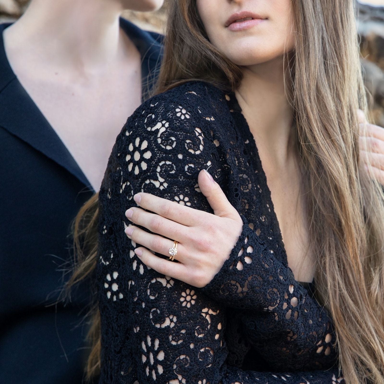 North - lab grown diamant - närbild labb odlad diamant