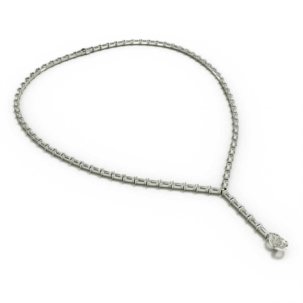 Eloge Prestige - Platinum Diamond Necklace