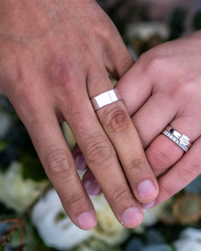 Ring för herrar i silver