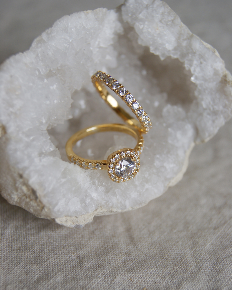 Vigsel och förlovningsring